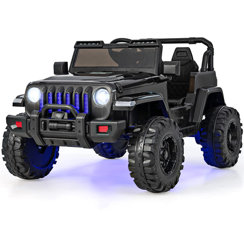 Kids Ride on Jeep Truck 12V Battery Powered Electric Vehicle with 2.4G Remote Control