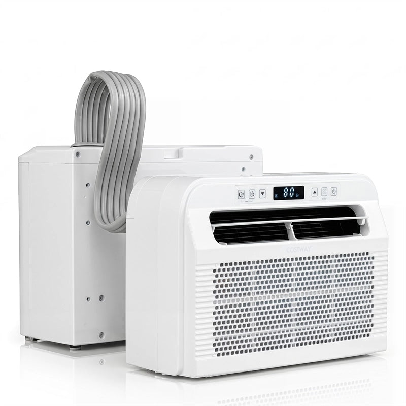 6500 BTU RV Window Air Conditioner, 4-in-1 AC Unit with WiFi App Voice Control 24H Timer, Quiet Smart Cooling Fan Dehumidifier for Caravan Motorhome