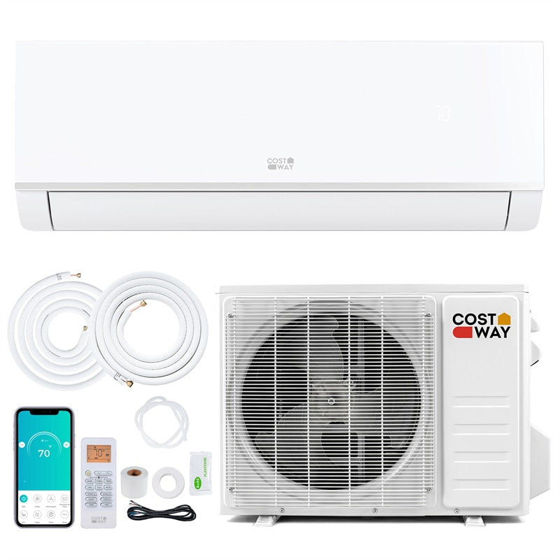 Blast Pro 24000 BTU 20 SEER2 208-230V Mini Split Air Conditioner & Heater, Wifi Enabled Inverter Ductless AC Heat Pump System with Installation Kit