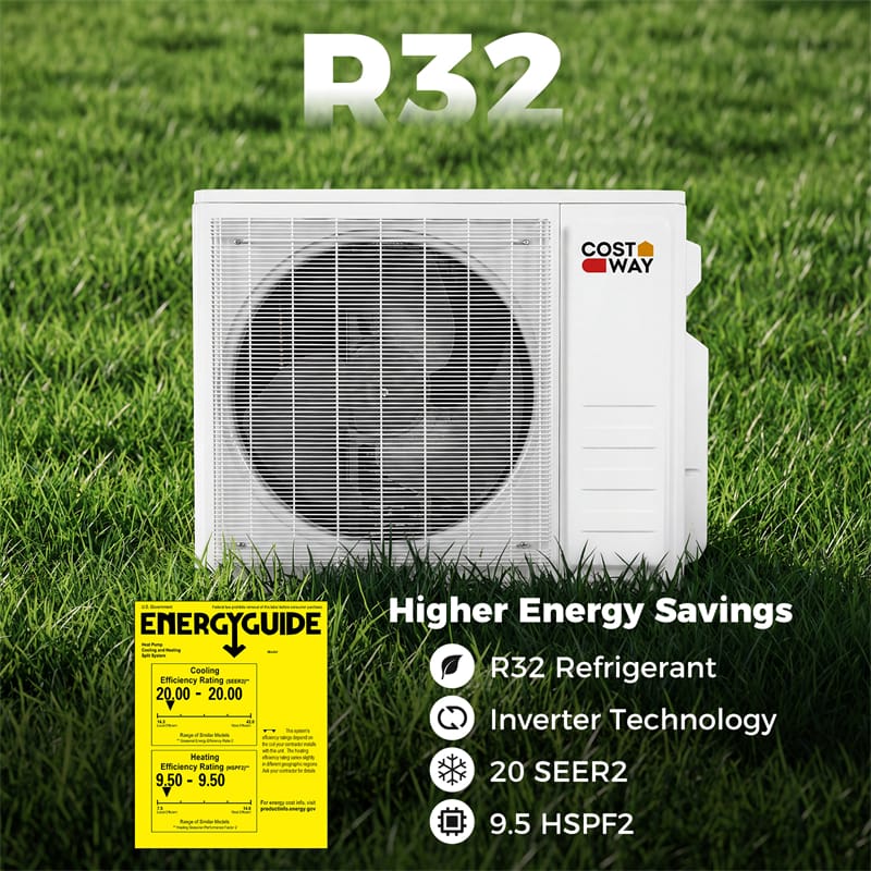 Blast Pro 28000 BTU 3 Zone 20 SEER2 Mini Split Air Conditioner with Heat Pump, WiFi Inverter Ductless Split AC w/ Pre-Charged & Line Set