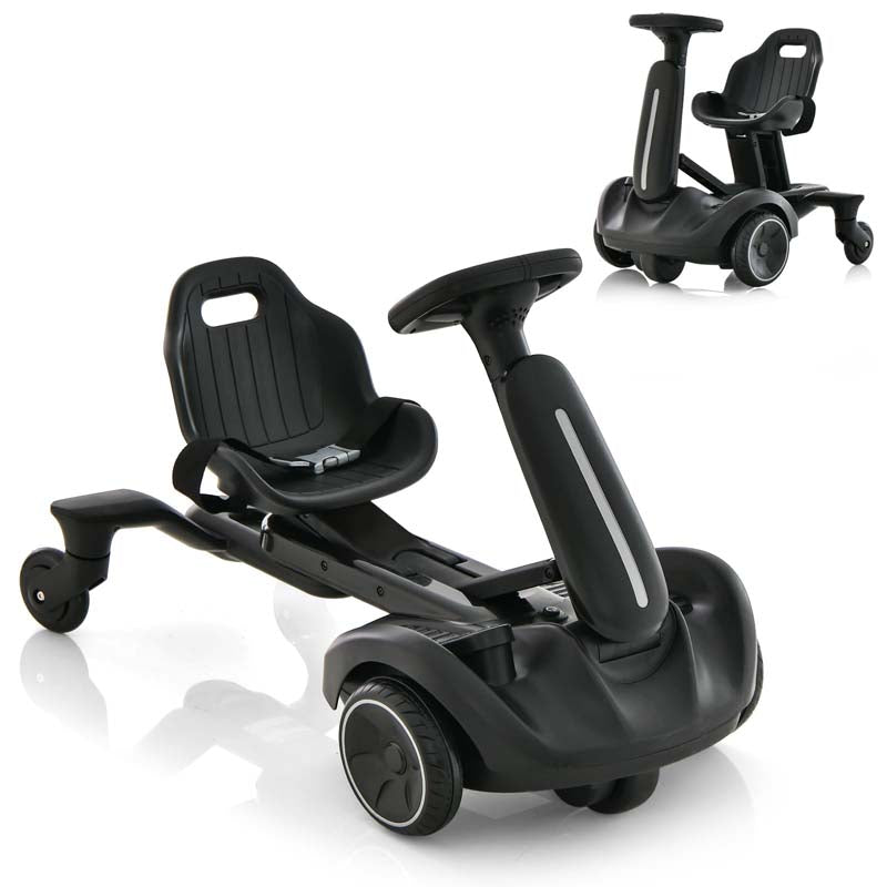 Kids Ride On Drift Car with 360° Spin & 2 Adjustable Heights , 6V Battery Powered Electric Vehicle Toddler Ride On Car Toy Gift