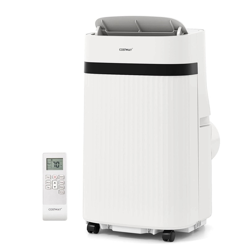 12000 BTU Portable Air Conditioner, 3-in-1 AC Unit with Fan, Dehumidifier & Sleep Mode, 24H Timer, Window Kit, Cools Room up to 550 Sq. Ft