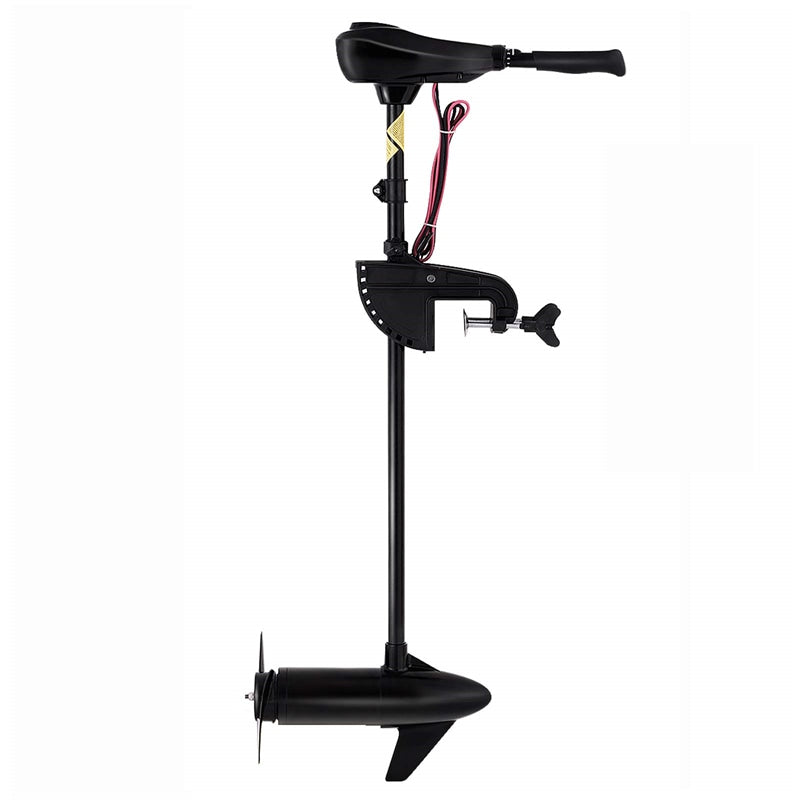 Electric Trolling Motor 8 Speed Boat Fishing Motor with Telescoping Handle, Transom Mount 36" Shaft for Freshwater Saltwater Use