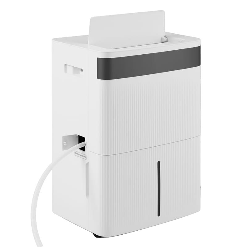 74 Pints Dehumidifier for Home & Basement, 4500 Sq.Ft Portable Dehumidifier with Drain Hose, 24H Timer, 3-Color Indicator, Auto Defrost for Bathroom