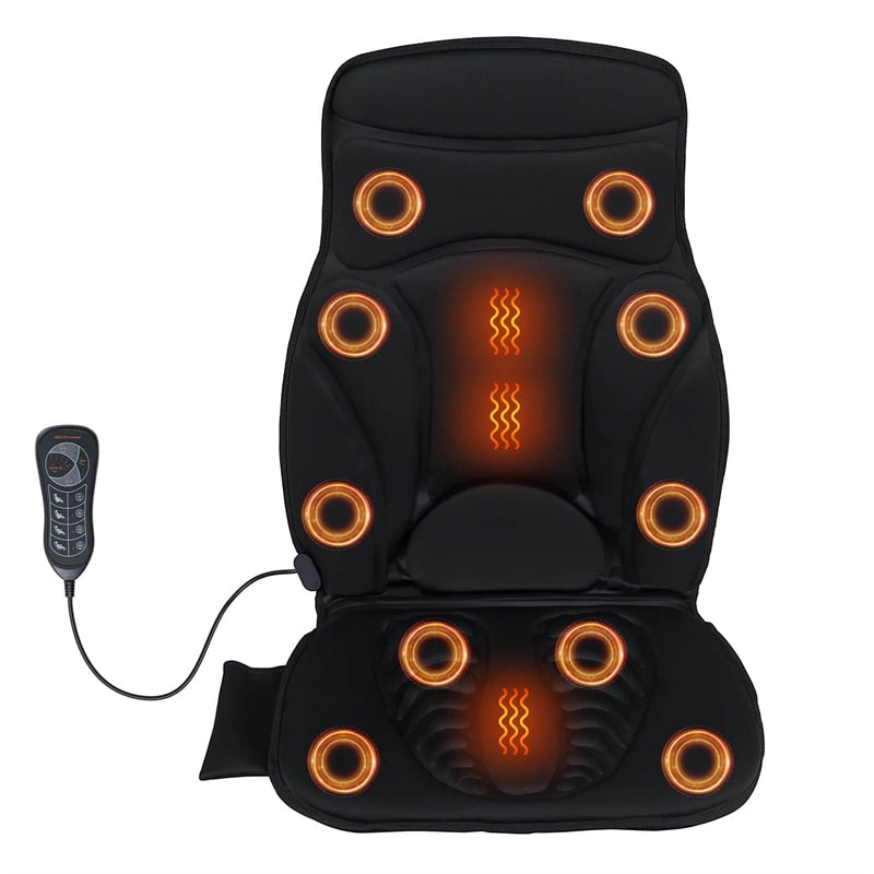 vibrating car seat massager Vibration Massage Car Seat Cushion with 10 Vibration Motors