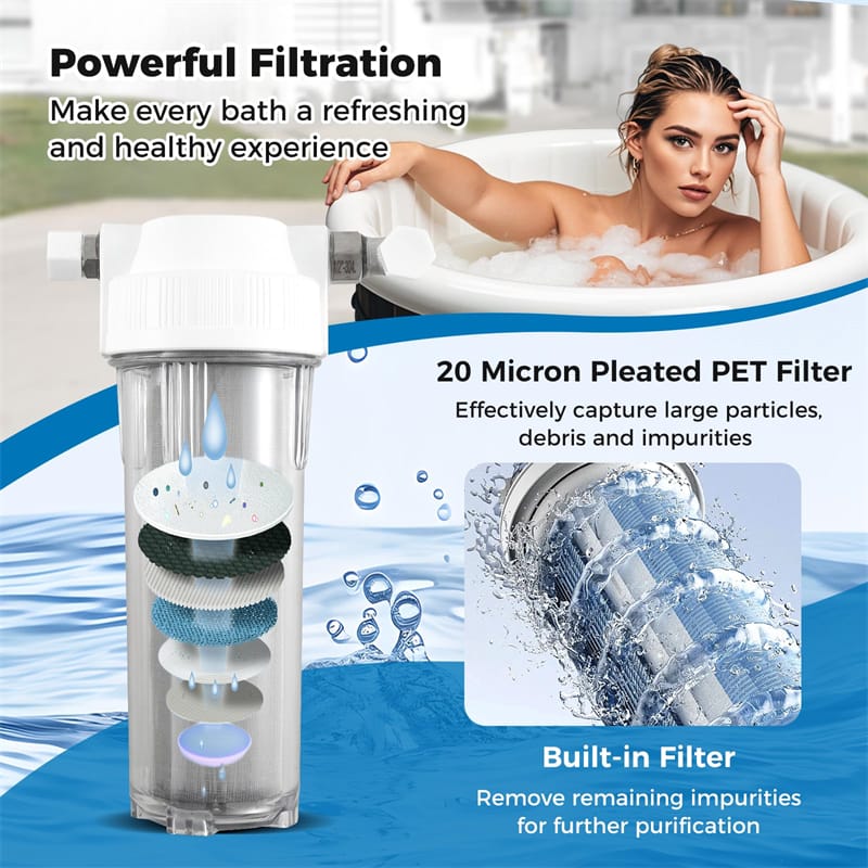 Ice Bath Chiller for Cold Plunge Tubs, 0.8HP Professional Cold Therapy Chiller with Wheels, WiFi App Control, Built-in Pump, 2 Filters & 3 Hoses