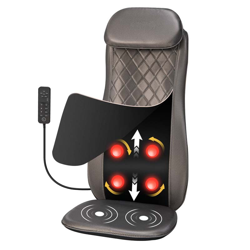 Full Back Massage Seat Cushion with Heat and Vibration Sale, Price & Reviews - Eletriclife Full Back Massage Seat Cushion with Heat and Vibration Sale, Price & Reviews - Eletriclife