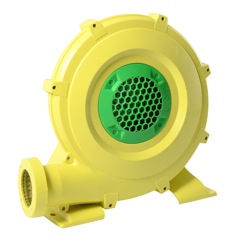 950 Watt 1.25 HP Air Blower for Inflatable Bounce House Bouncy Castle, Portable Pump Fan Commercial Inflatable Bouncer Blower