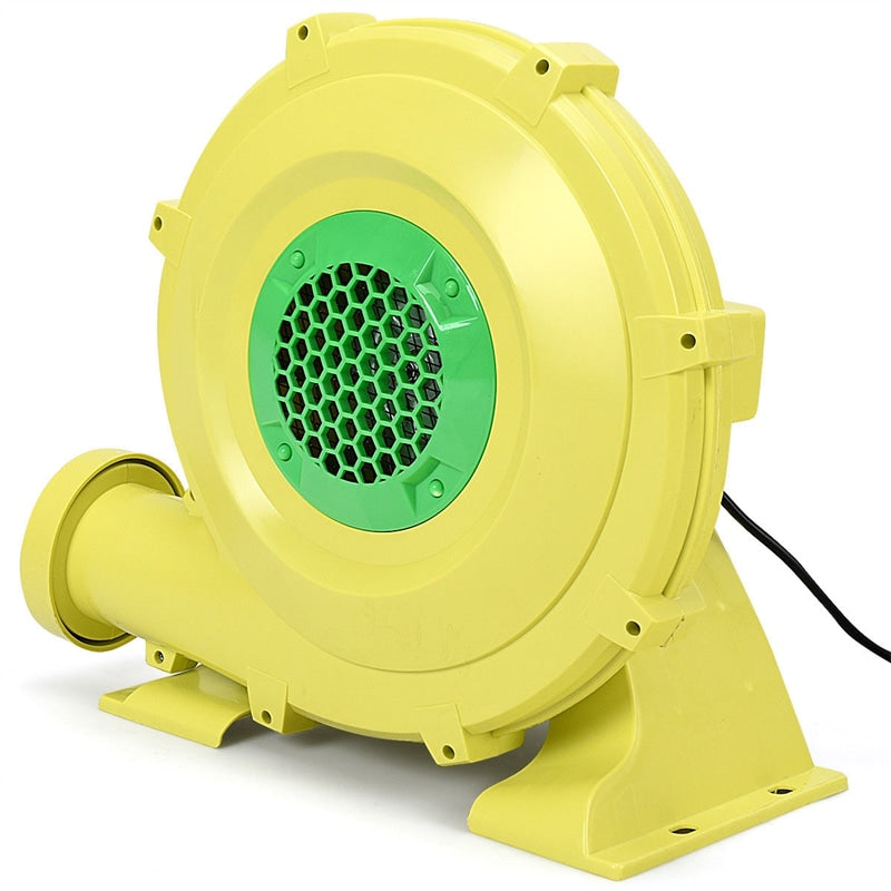 950 Watt 1.25 HP Air Blower for Inflatable Bounce House Bouncy Castle, Portable Pump Fan Commercial Inflatable Bouncer Blower