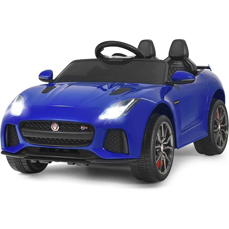 12V Kids Ride On Car, Licensed Jaguar F-Type SVR Battery Powered Electric Vehicle with Remote Control
