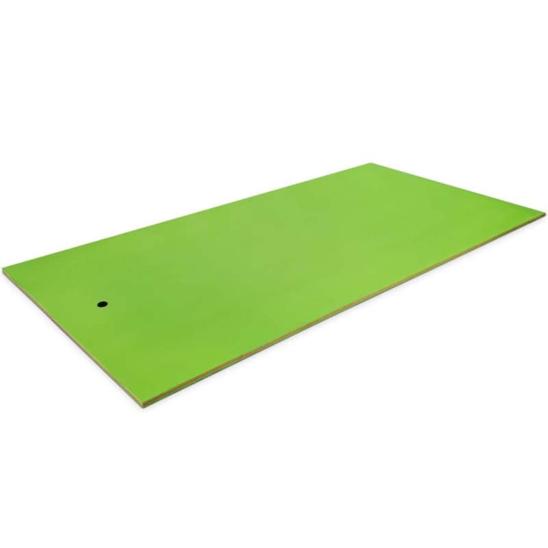 12 x 6 FT Floating Water Pad 3-Layer Tear-Resistant XPE Foam Mat Roll-Up Floating Island for 4-6 Person