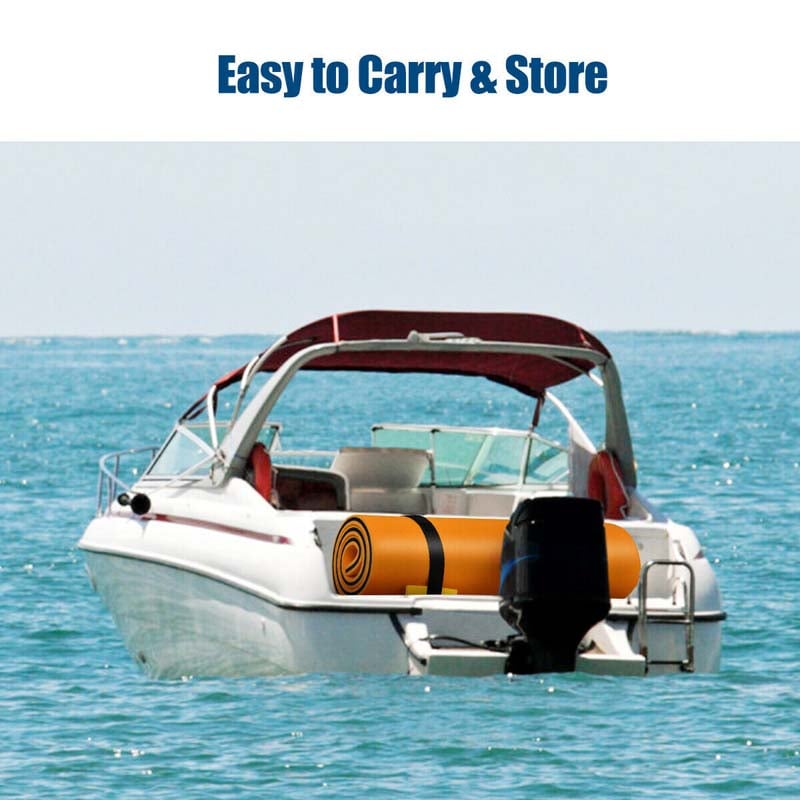 87" x 36" Floating Water Mat Pad, 3-Layer XPE Foam Water Pad/Pool Mat/Lounger Floating Island for River Lake Ocean