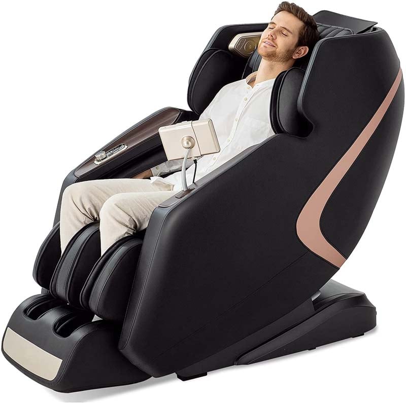 3D SL-Track Full Body Massage Chair Zero Gravity Massage Recliner with 7" LCD Touch Screen