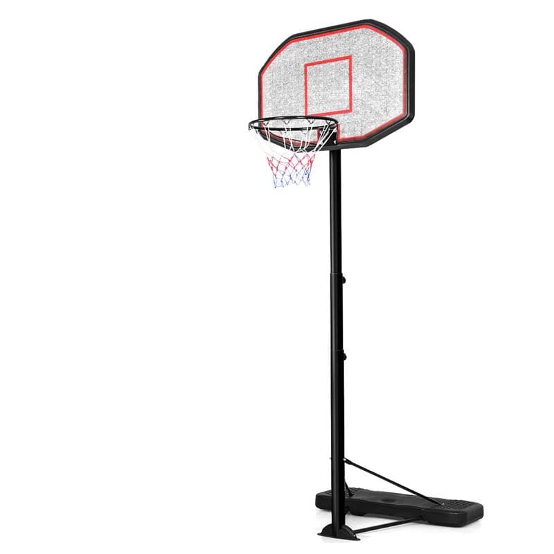 6.5-10FT Portable Basketball Hoop Outdoor Basketball Goal System with 43" Backboard & Fillable Base