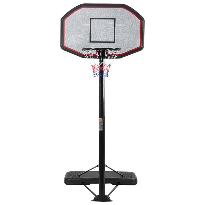 6.5-10FT Portable Basketball Hoop Outdoor Basketball Goal System with 43" Backboard & Fillable Base