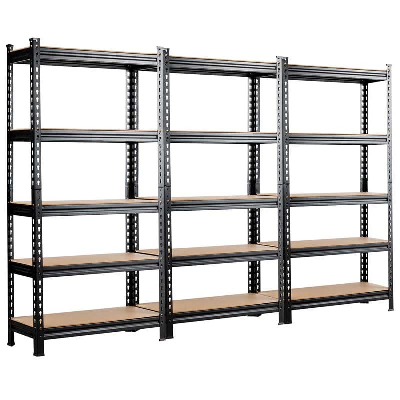 30" x 12" x 60" 5-Tier Heavy Duty Metal Storage Shelving Unit, Boltless Storage Rack Garage Utility Shelves