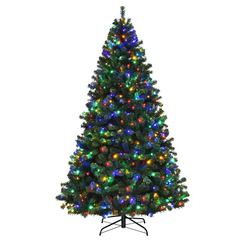 7.5 FT Christmas Tree w/550 Multicolor Lights Sale, Price & Reviews ...