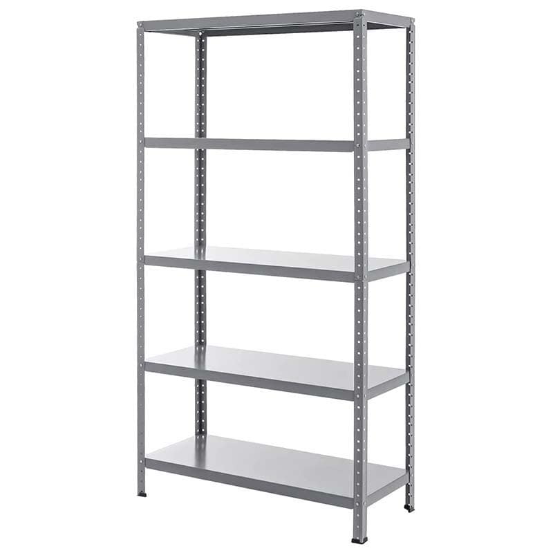 74" x 16" x 39" 5-Tier All Metal Storage Shelves Garage Shelving Units Tool Utility Shelves Adjustable Storage Racks
