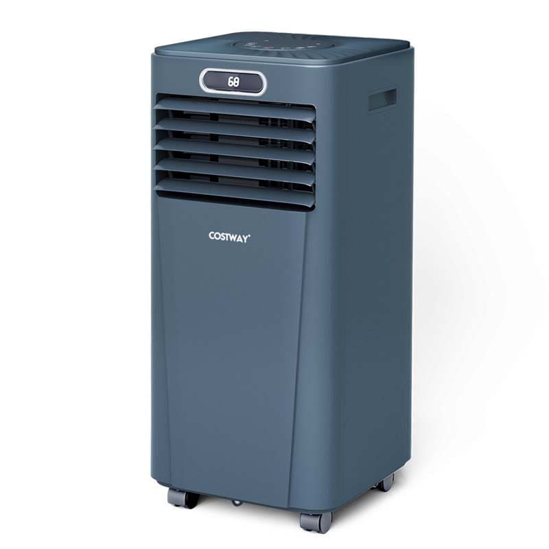 8000 BTU Portable Air Conditioner, 3-in-1 AC Unit, Fan & Dehumidifier with Remote, 24H Timer, Child Lock