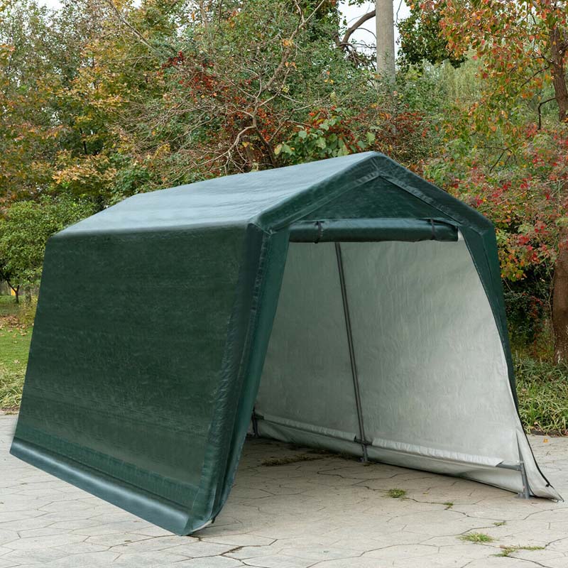car shelter tent 8' x 14' Patio Car Tent Carport Storage Shelter Shed Canopy
