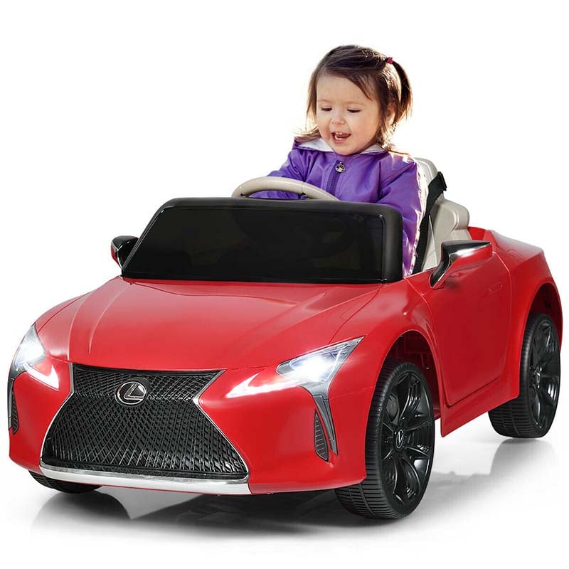 Licensed Lexus LC500 Kids Ride on Car, 12V Battery Powered Electric Vehicle Riding Toy Car with Remote Control