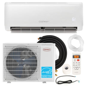 12000 BTU 21 SEER2 Mini Split Air Conditioner & Heater Ductless Inverter System, 208-230V Wall-Mounted AC Unit with Heat Pump