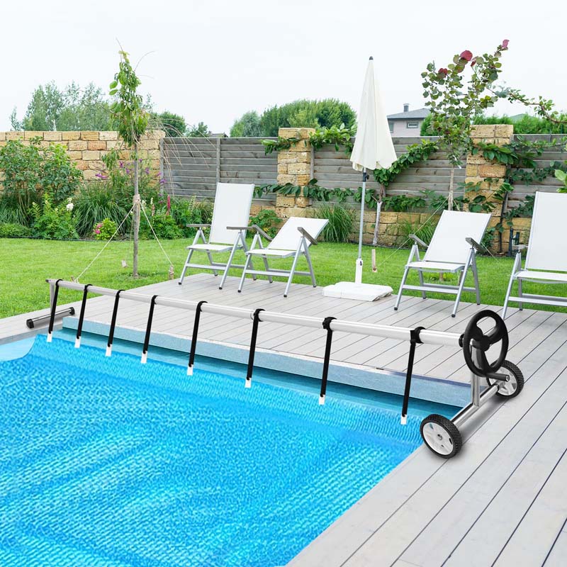 22 FT Pool Solar Cover Reel Set Sale, Price & Reviews - Eletriclife