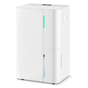 96 Pints Dehumidifier for Home, 5500 Sq. Ft Dehumidifier w/3 Modes, 24H Timer, 3-Color Indicator, Child Lock & Drain Hose, Energy Efficient Dehumidifier for Bathroom, Bedroom, Basement