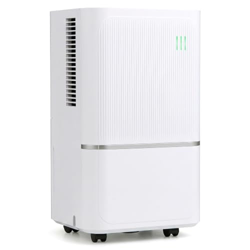 2500 Sq.Ft/15㎡ Dehumidifier for Base, 32 Pints/15 L