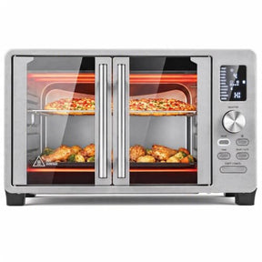 25L/26.4 QT Air Fryer Toaster Oven w/Dual French Doors