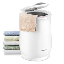 21L Large Towel Warmer Bucket, Heated Towel Warmer w/ 20-90 Min Timer & 2-5H Drying Mode, Auto Shut-off Function for Oversized Towels, Blankets, Bathroom Heater for Spa, Hotel