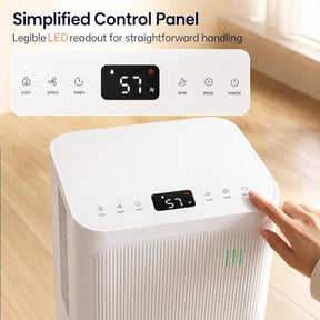 2500 Sq.Ft/15㎡ Dehumidifier for Base, 32 Pints/15 L