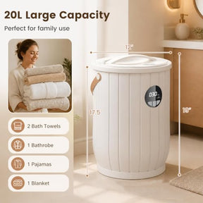 20L Bucket Towel Warmer for SPA & Bathroom