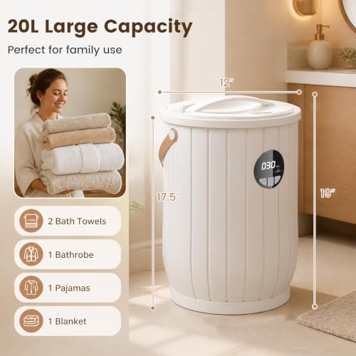 20L Bucket Towel Warmer for SPA & Bathroom