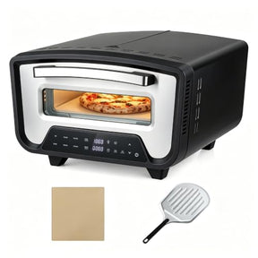 Indoor Electric Pizza Oven for 12" Pizzas with 8 Presets