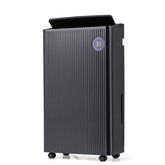 57 Pint Dehumidifier for Basement, 4500 Sq.Ft Dehumidifier with Auto Drain Hose & Wheels, 3-Color Indicator, Dry Clothes Mode, 24H Timer