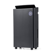 57 Pint Dehumidifier for Basement, 4500 Sq.Ft Dehumidifier with Auto Drain Hose & Wheels, 3-Color Indicator, Dry Clothes Mode, 24H Timer