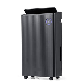 57 Pint Home Dehumidifier for Basement, 4500 Sq. Ft Portable Dehumidifier with Auto & Manual Drainage, Smart Control and Clear Display