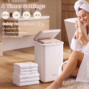 Heated Towel Warmer for Bathrooms