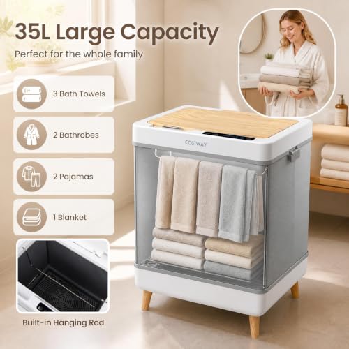 35L Foldable Towel Warmer for SPA & Bathroom
