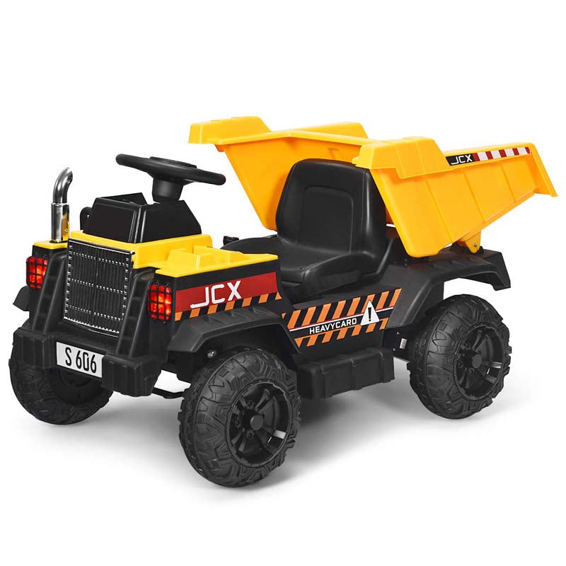 Canada Only - 12V Kids Ride on Dump Truck with Electric Bucket