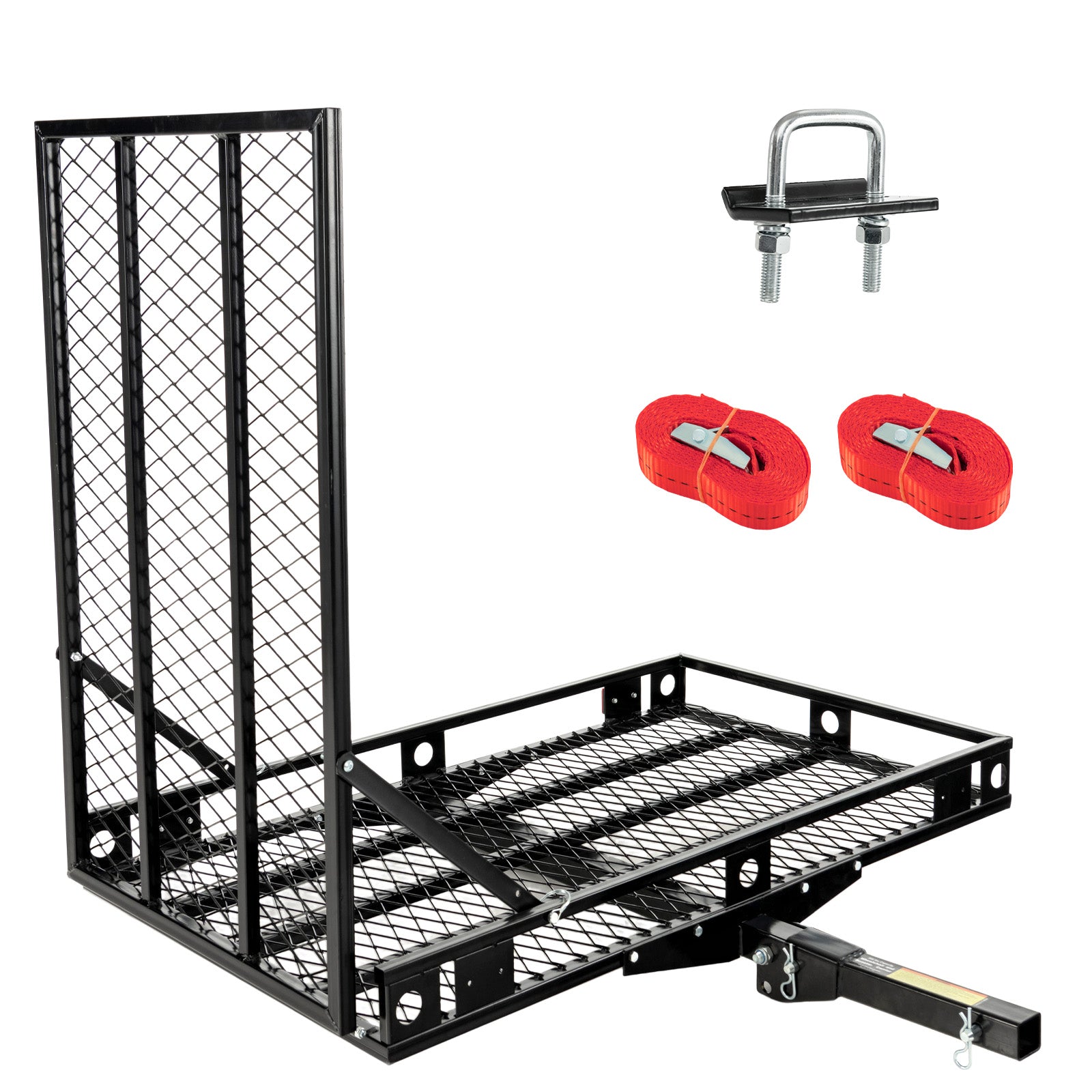 500 LBS Heavy-Duty Folding Hitch Mount Wheelchair Carrier