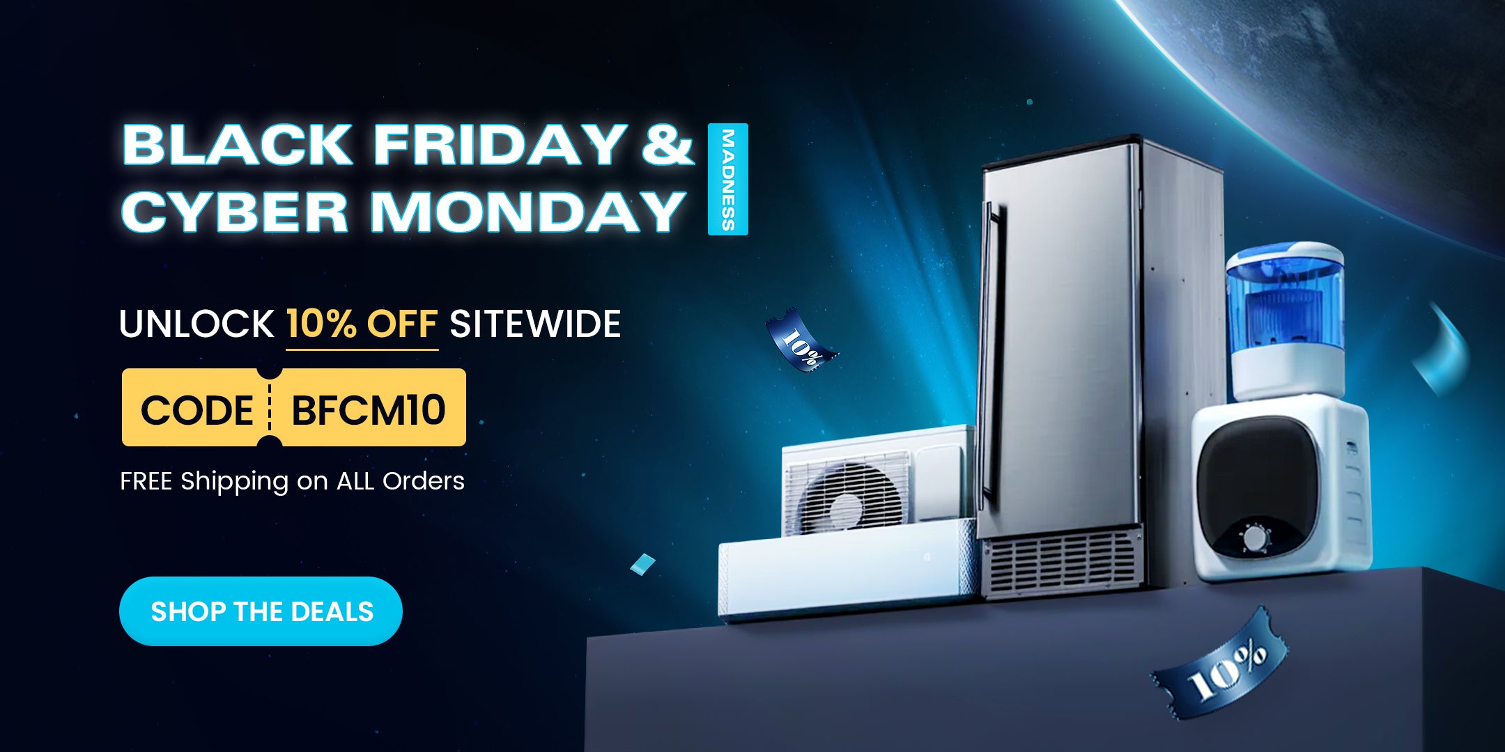 Black Friday and Cyber Monday Sale. Get 10% off &Shop the best deals at Eletriclife.com | 3-5 Days Fast Free Shipping