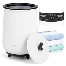 23L Bucket Style Towel Warmer with Fragrant Disc Holder, Large Bath Towel Warmer with 3 Heat Levels, 20/40/60/90 Min Timer and Auto Shut Off