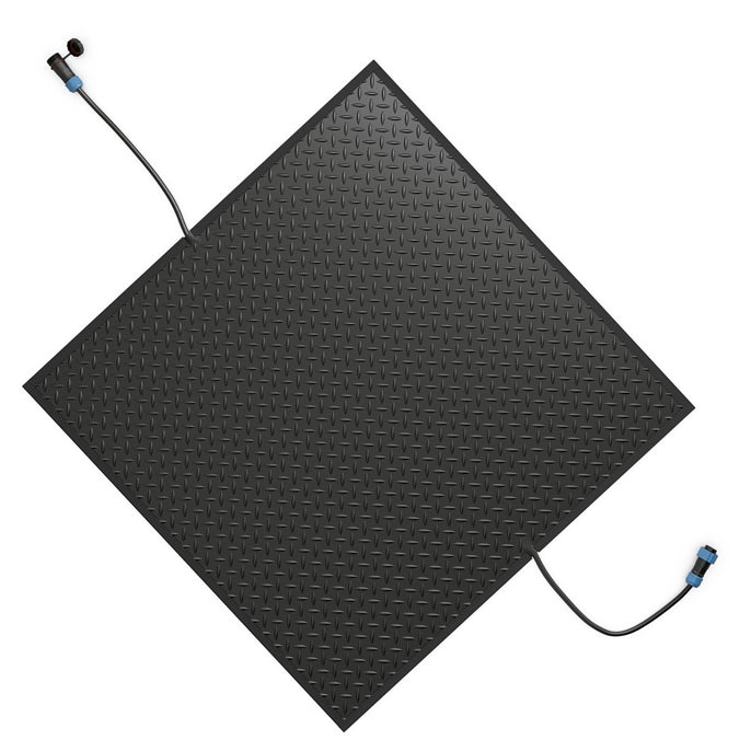 20" /30"x 30" Heated Snow Melting Mat, Heated Outdoor Mat for Winter Snow Removal with 3 in/h Speed, 9.5 ft Power Cord, GFCI Plug, Non-Slip Rubber and IP66 Waterproof, Snow and Ice Heated Pad for Walkway, Doorway and Driveway