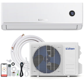 12000 BTU 18.1 SEER2 Mini Split Air Conditioner & Heater, WiFi Alexa Enabled Inverter Ductless AC & Heat Pump System, Cools Up to 600 Sq Ft