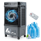 1800 CFM Swamp Cooler, 3-in-1 Evaporative Air Cooler w/ 4 Gal Water Tank, Remote, 3 Speeds & 12H Timer, Portable Cooling Fan for Indoor Outdoor