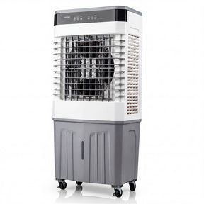 2100 CFM Swamp Cooler, 3-in-1 Evaporative Air Cooler with 7.2 Gal Water Tank, Remote, 12H Timer & 4 Ice Packs, Portable Cooling Fan for Indoor Outdoor