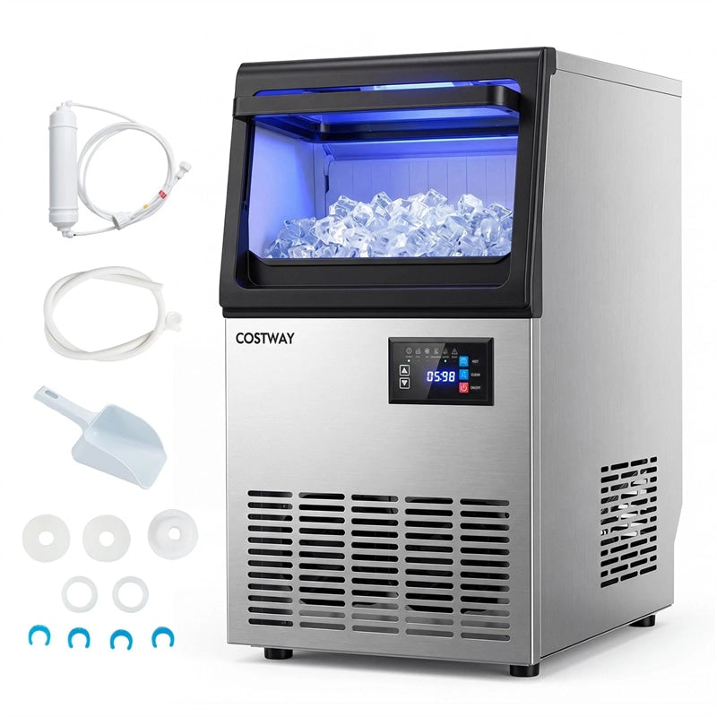 80 LBS/24H Spray-Type Commercial Ice Maker 15