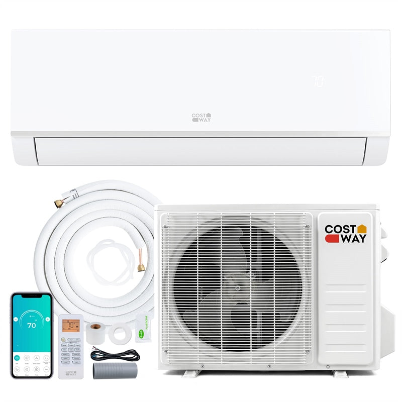 Blast Pro 18000 BTU 20 SEER2 208-230V Mini Split Air Conditioner & Heater, Wifi Enabled Inverter Ductless AC Heat Pump System with Installation Kit